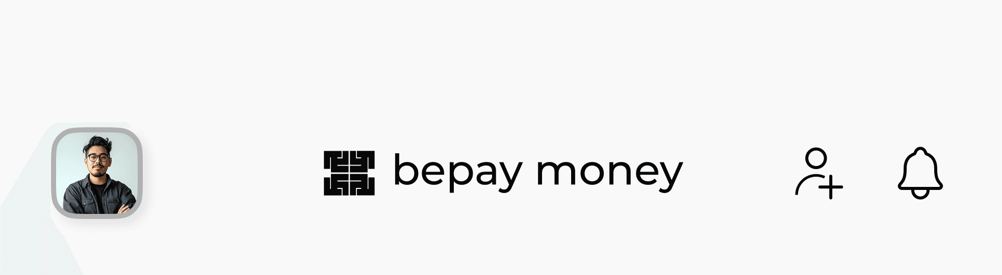 bepay money app header